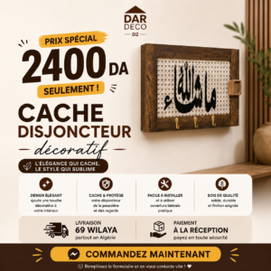 Cache disjoncteur décoratif